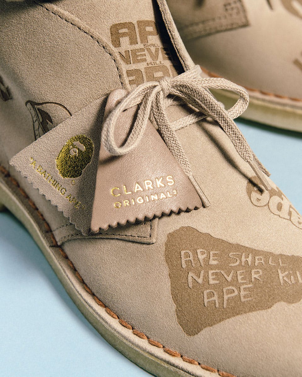 bape x clarks originals